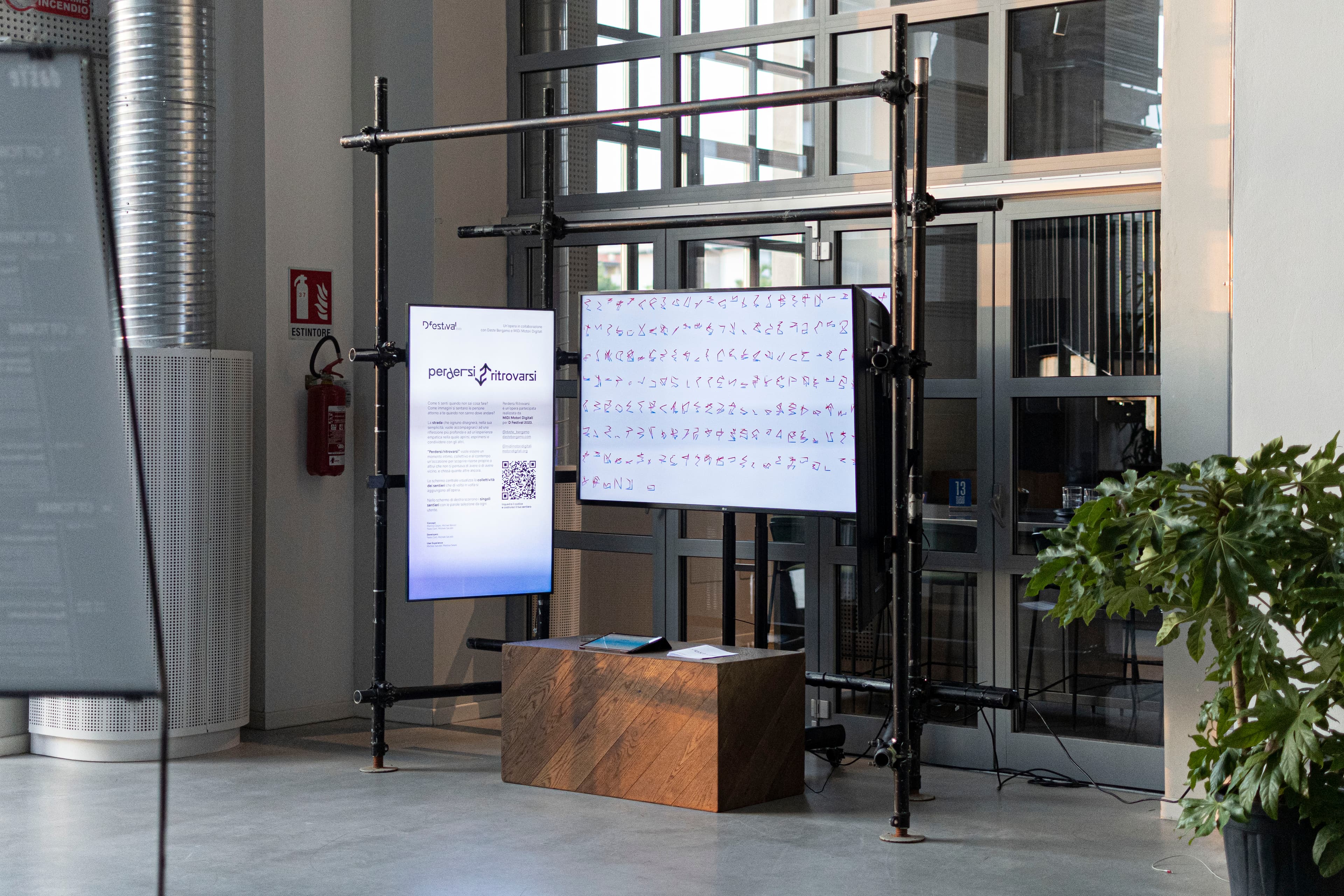 Persi Ritrovati installation view